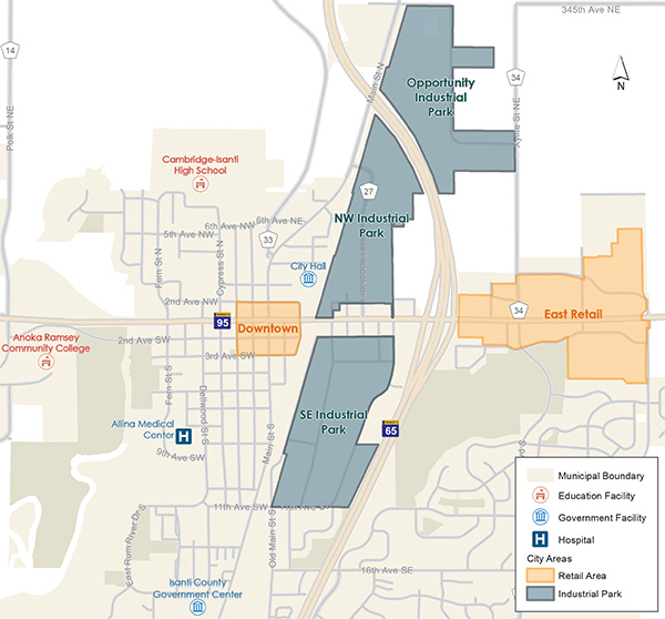 Map of Cambridge