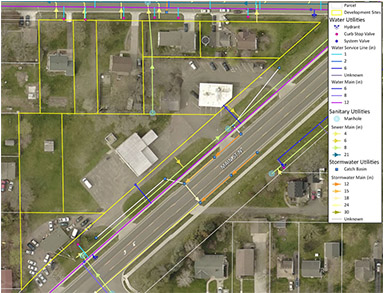 Main Street Site Map