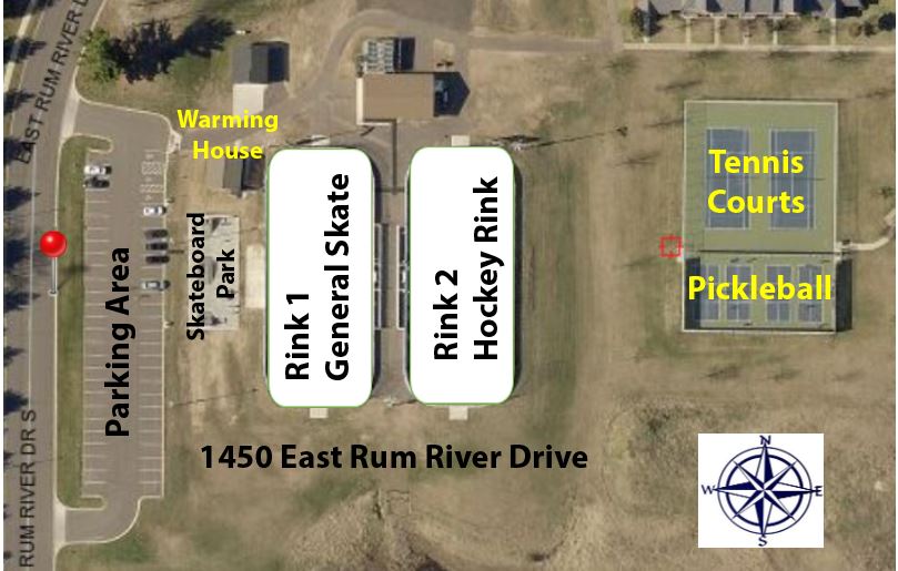 ice rink layout