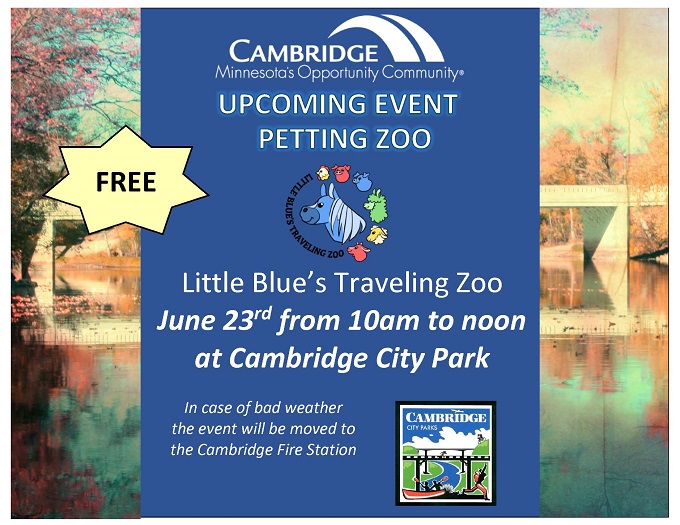 Little Blue Traveling Zoo