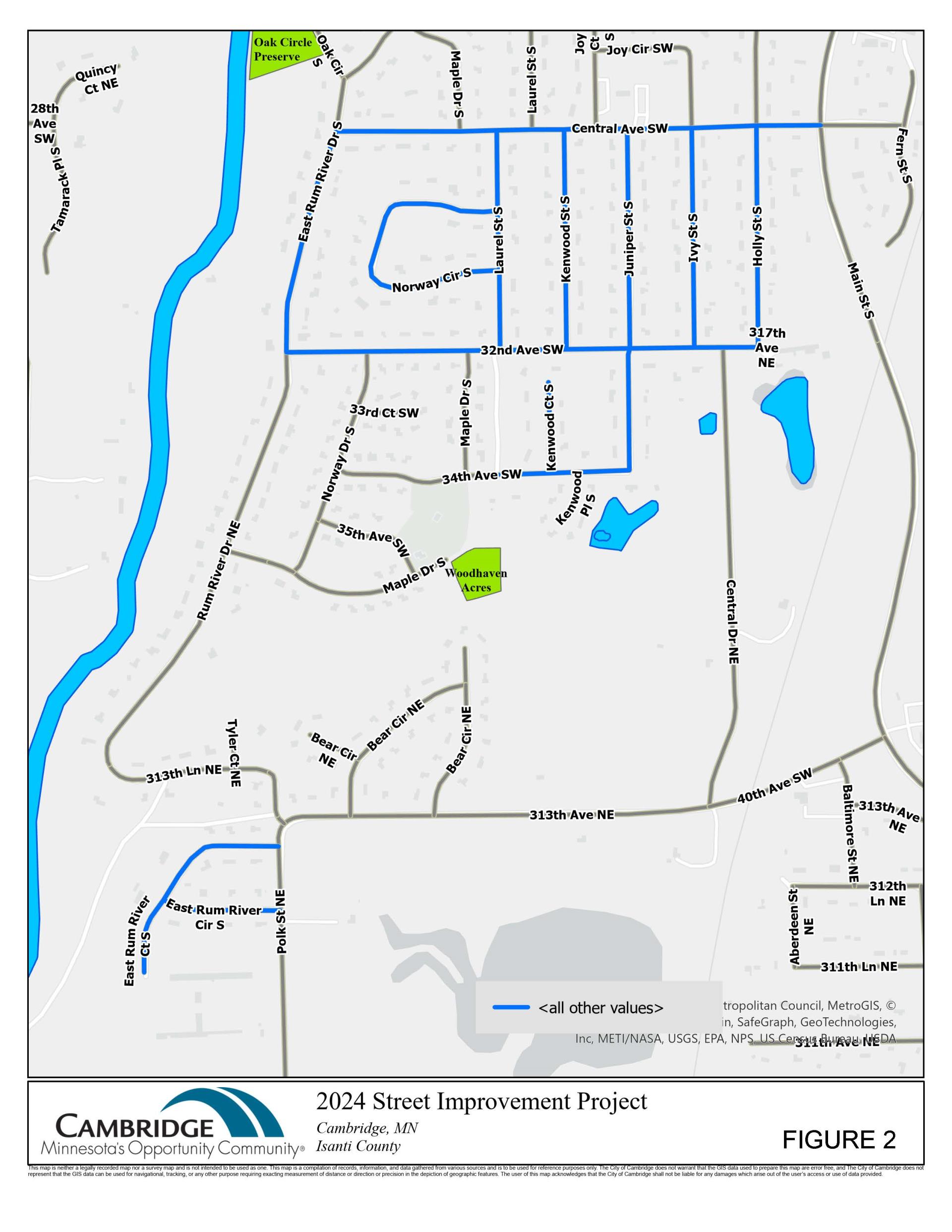 2024 Street Map Detail